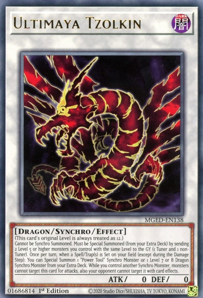 Image for Ultimaya Tzolkin (MGED-EN138) (MGED) - YuGiOh