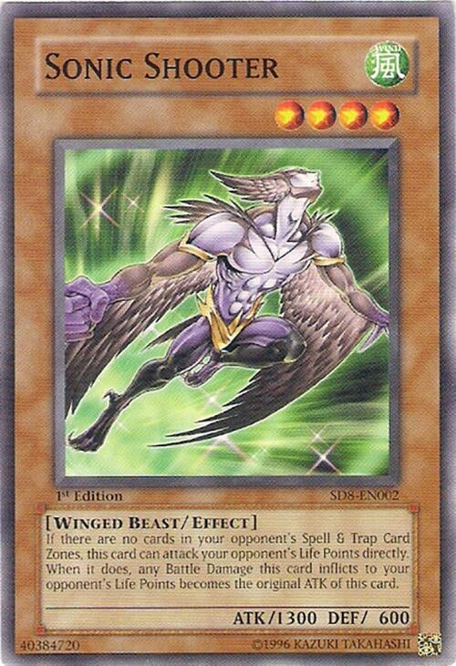 Image for Sonic Shooter (SD8-EN002) - YuGiOh