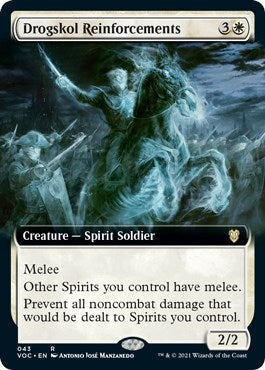 Image for Drogskol Reinforcements (Extended Art) (43) (Innistrad: Crimson Vow) - Magic: The Gathering