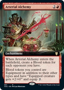 Image for Arterial Alchemy (Extended Art) (61) (Innistrad: Crimson Vow) - Magic: The Gathering