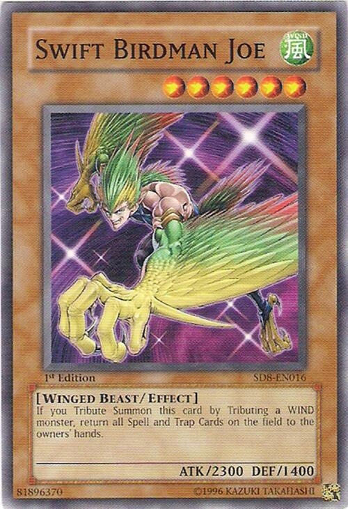 Image for Swift Birdman Joe (SD8-EN016) - YuGiOh