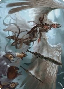 Image for Angelic Quartermaster Art Card (5) (Innistrad: Crimson Vow) - Magic: The Gathering