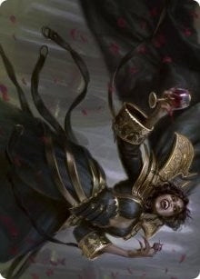 Image for Bloodcrazed Socialite Art Card (28) (Innistrad: Crimson Vow) - Magic: The Gathering