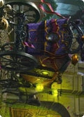 Image for Honeymoon Hearse Art Card (45) (Innistrad: Crimson Vow) - Magic: The Gathering