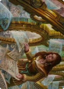 Image for Cartographer's Survey Art Card (51) (Innistrad: Crimson Vow) - Magic: The Gathering