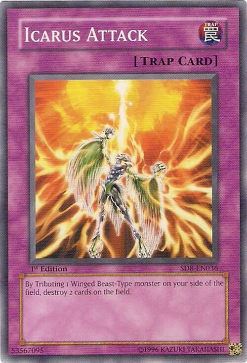 Image for Icarus Attack (SD8-EN036) - YuGiOh