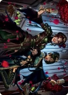 Image for Falkenrath Celebrants (73/81) Art Card (73) (Innistrad: Crimson Vow) - Magic: The Gathering