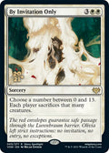 Image for By Invitation Only (5) (Prerelease Cards) - Magic: The Gathering