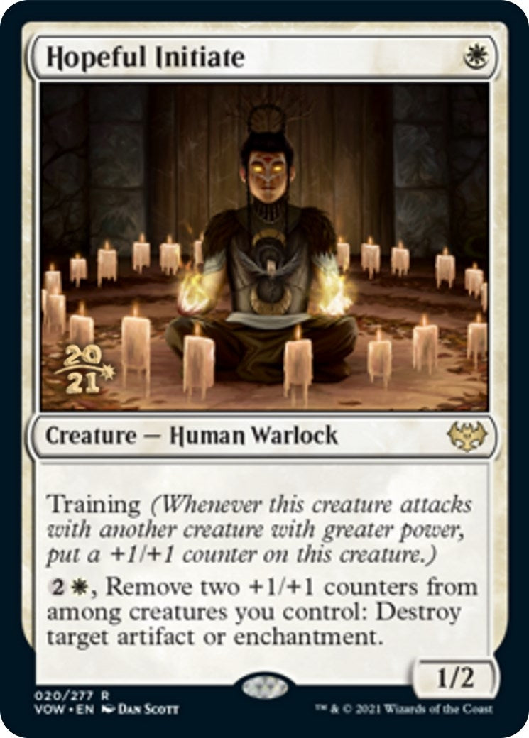 Image for Hopeful Initiate (20) (Prerelease Cards) - Magic: The Gathering