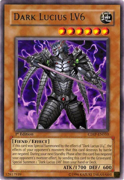 Image for Dark Lucius LV6 (CDIP-EN010) (CDIP) - YuGiOh