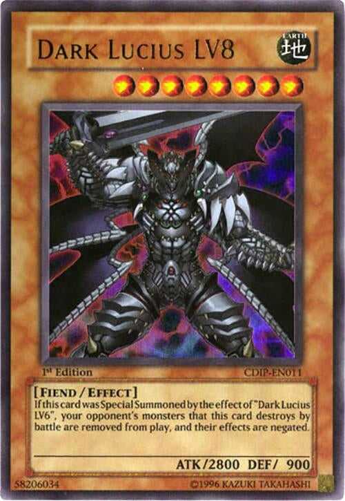 Image for Dark Lucius LV8 (CDIP-EN011) (CDIP) - YuGiOh