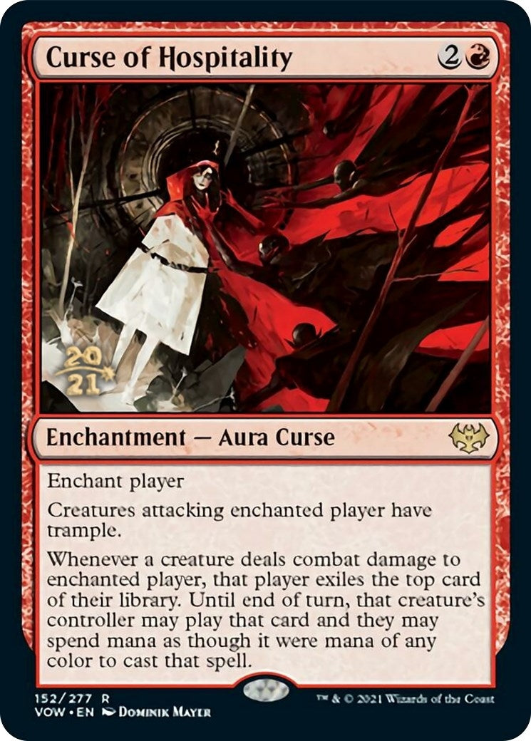 Image for Curse of Hospitality (152) (Prerelease Cards) - Magic: The Gathering