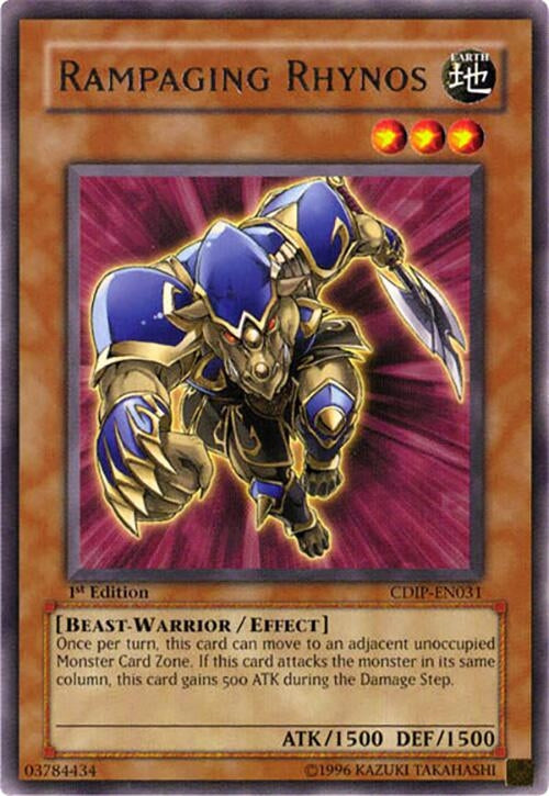 Image for Rampaging Rhynos (CDIP-EN031) (CDIP) - YuGiOh