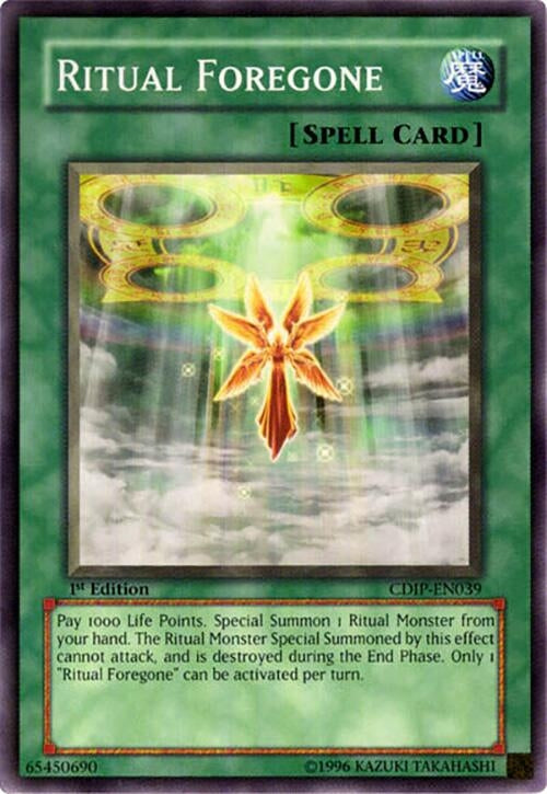 Image for Ritual Foregone (CDIP-EN039) (CDIP) - YuGiOh