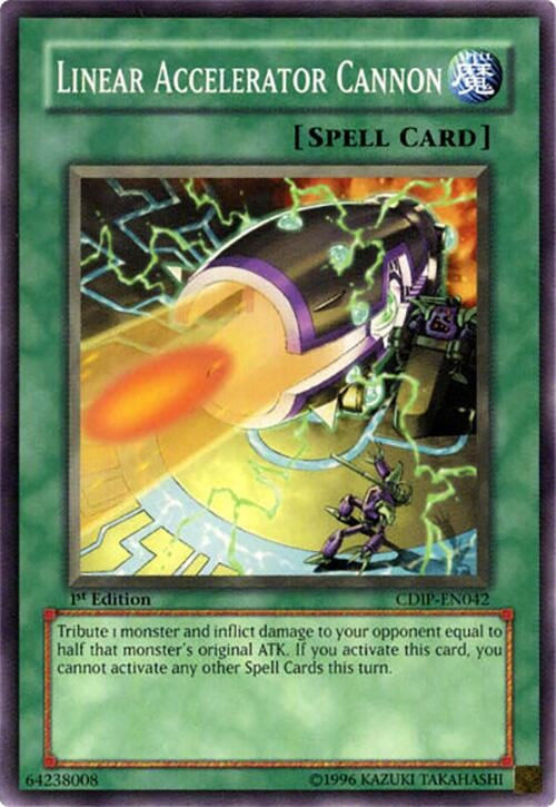 Image for Linear Accelerator Cannon (CDIP-EN042) (CDIP) - YuGiOh