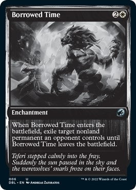 Image for Borrowed Time (6) (Innistrad: Double Feature) - Magic: The Gathering