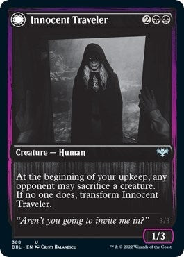 Image for Innocent Traveler (388) (Innistrad: Double Feature) - Magic: The Gathering
