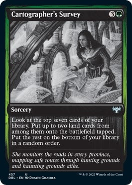 Image for Cartographer's Survey (457) (Innistrad: Double Feature) - Magic: The Gathering