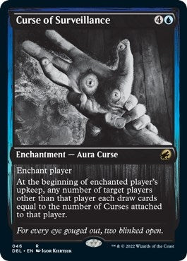 Image for Curse of Surveillance (46) (Innistrad: Double Feature) - Magic: The Gathering