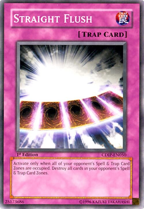 Image for Straight Flush (CDIP-EN050) (CDIP) - YuGiOh