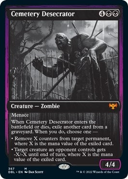 Image for Cemetery Desecrator (367) (Innistrad: Double Feature) - Magic: The Gathering