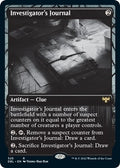 Image for Investigator's Journal (525) (Innistrad: Double Feature) - Magic: The Gathering