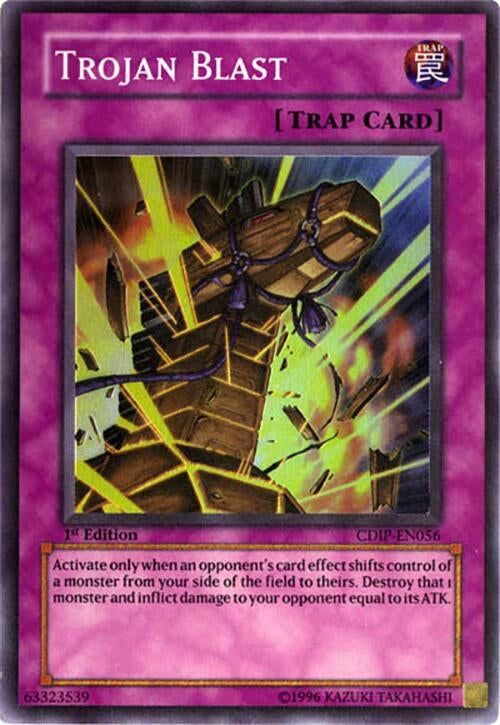 Image for Trojan Blast (CDIP-EN056) (CDIP) - YuGiOh