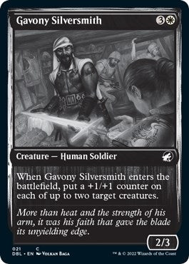 Image for Gavony Silversmith (21) (Innistrad: Double Feature) - Magic: The Gathering