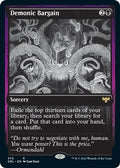 Image for Demonic Bargain (370) (Innistrad: Double Feature) - Magic: The Gathering