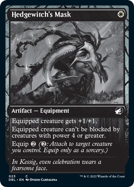 Image for Hedgewitch's Mask (23) (Innistrad: Double Feature) - Magic: The Gathering