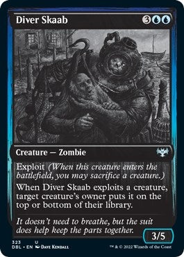 Image for Diver Skaab (323) (Innistrad: Double Feature) - Magic: The Gathering