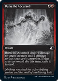 Image for Burn the Accursed (132) (Innistrad: Double Feature) - Magic: The Gathering