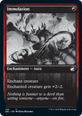 Image for Immolation (144) (Innistrad: Double Feature) - Magic: The Gathering