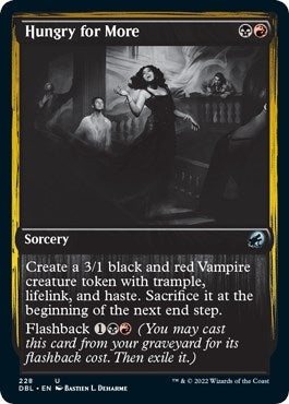 Image for Hungry for More (228) (Innistrad: Double Feature) - Magic: The Gathering