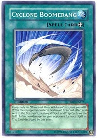 Image for Cyclone Boomerang (DP03-EN015) (DP03) - YuGiOh