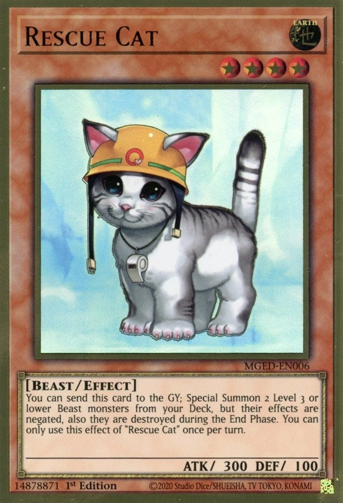 Rescue Cat (MGED-EN006) (MGED)