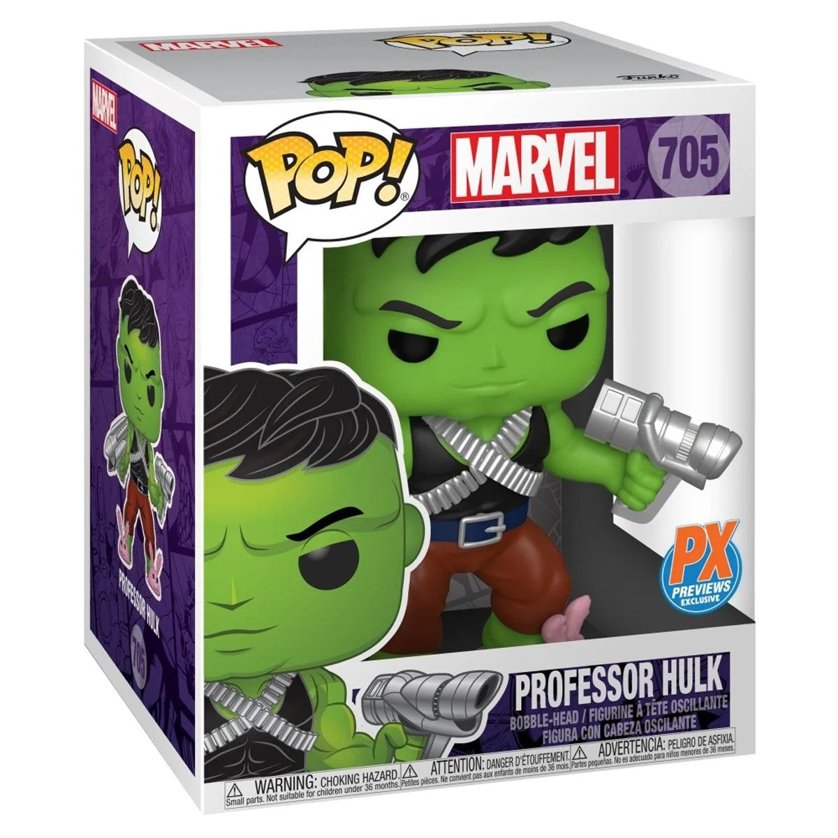 Image for Marvel Heroes: Professor Hulk 6" (Previews Exclusive) - Funko