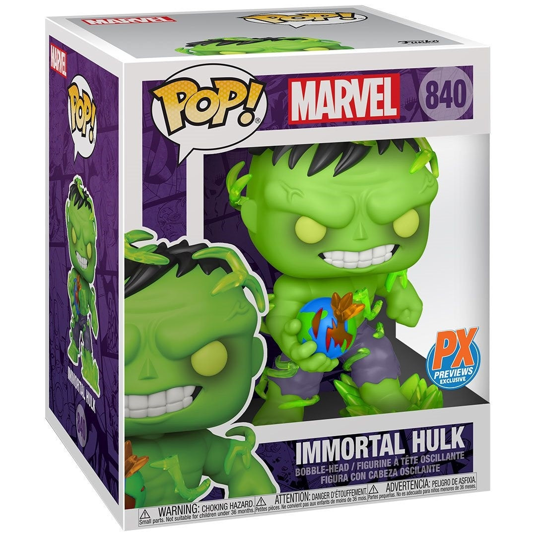 Image for Marvel Heroes: Immortal Hulk 6" (Previews Exclusive) - Funko