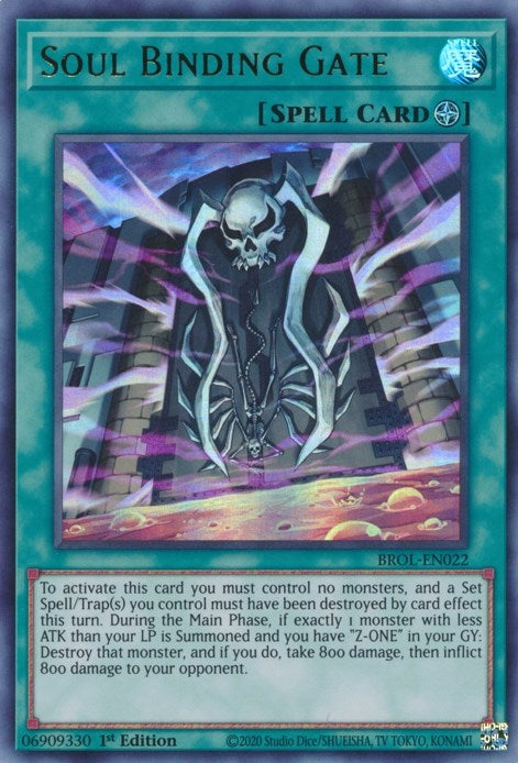 Image for Soul Binding Gate (BROL-EN022) (BROL) - YuGiOh