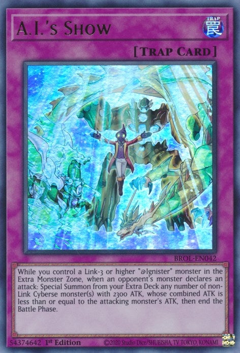 Image for A.I.'s Show (BROL-EN042) (BROL) - YuGiOh