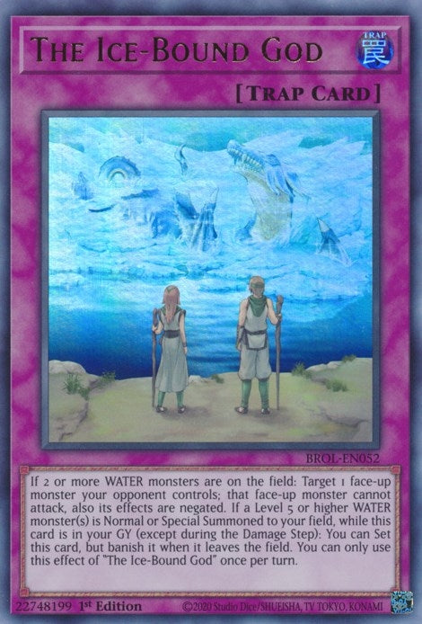 Image for The Ice-Bound God (BROL-EN052) (BROL) - YuGiOh