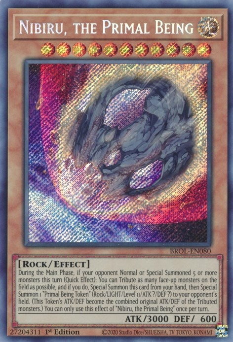 Image for Nibiru, the Primal Being (BROL-EN080) (BROL) - YuGiOh