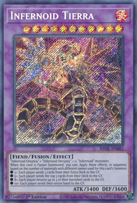 Image for Infernoid Tierra (BROL-EN082) (BROL) - YuGiOh