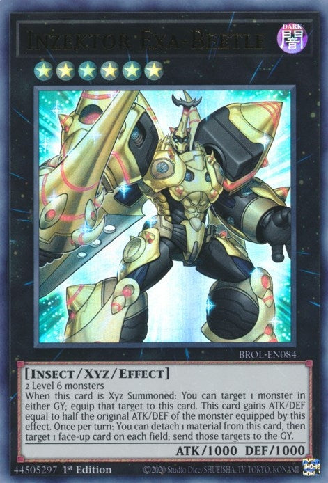 Image for Inzektor Exa-Beetle (BROL-EN084) (BROL) - YuGiOh