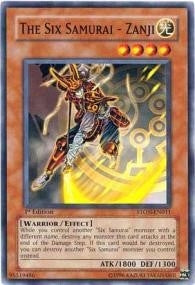 Image for The Six Samurai - Zanji (STON-EN011) (STON) - YuGiOh