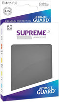 Image for Gloss Sleeve - Supreme UX Sleeves Japanese Dark Grey (60-Pack) - Card Sleeves