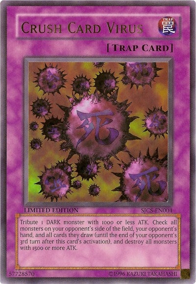 Image for Crush Card Virus (SJCS-EN004) - YuGiOh