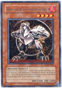 Image for Horus the Black Flame Dragon LV4 (DR3-EN006) (DR3) - YuGiOh