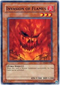 Image for Invasion of Flames (DR3-EN084) (DR3) - YuGiOh