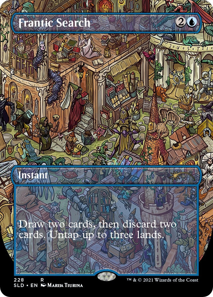 Image for Frantic Search (228) (228) (Secret Lair Drop Series) - Magic: The Gathering